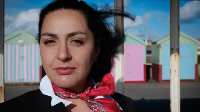 Afghan teacher Angela Ghayur