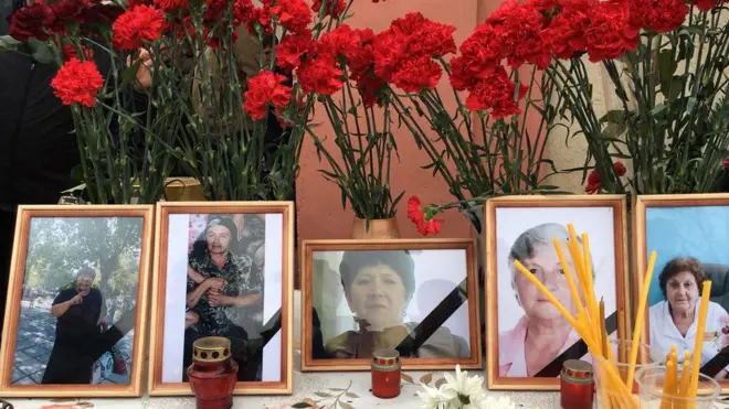 Погибшие во время нападения на церковь