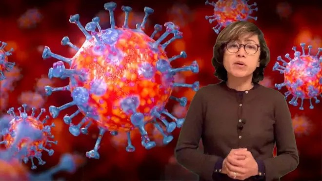 กราฟิกเชื้อไวรัส