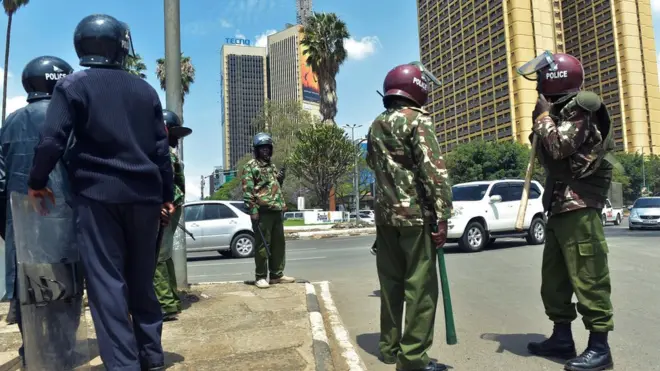 Kenya people surprise di way di thief plan dia operation.