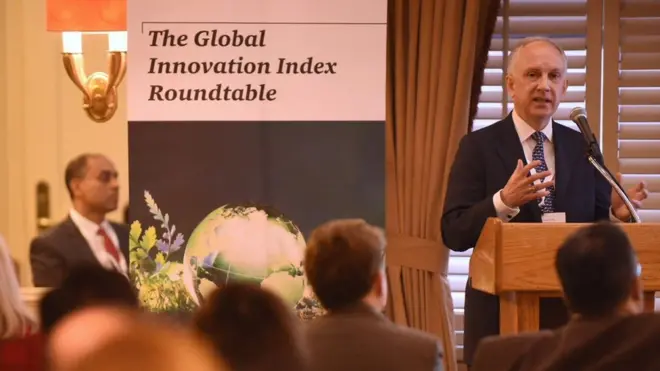 Global Innovation Index dey helep world leaders decide on human development.