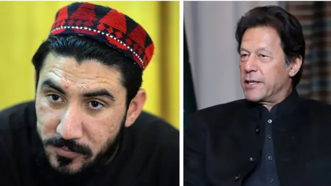 عمران خان او منظور پښتین