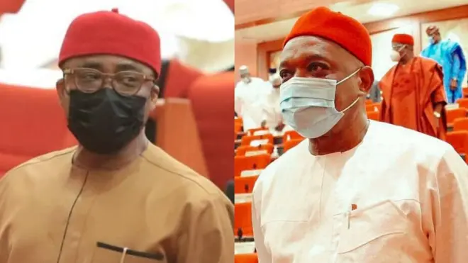 Sịnetọ Abaribe na Sịnetọ Kalu