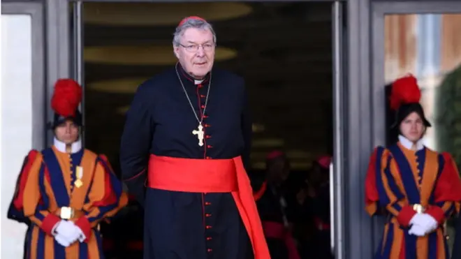 Kardinal George Pell, bendahara Takhta Suci Vatikan.