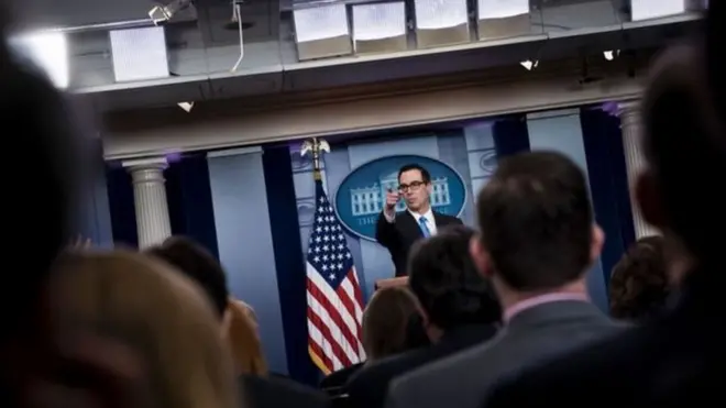 Стівен Мнучін: Ці санкції націлені на науковий центр, який забезпечив жахливу атаку диктатора Башара Асада