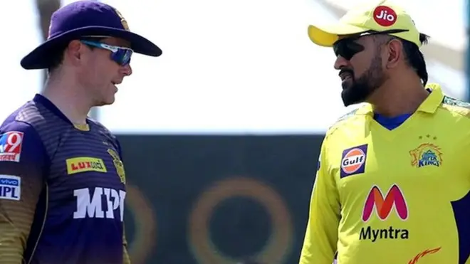 धोनी और मॉर्गन