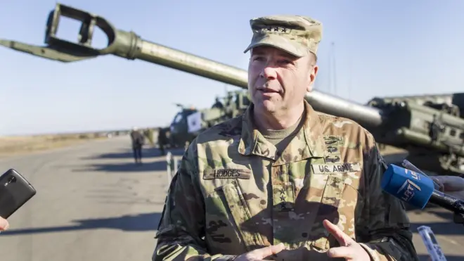 Letjen Ben Hodges mengatakan NATO mengubah posisinya dari penjaminan menjadi pencegahan.