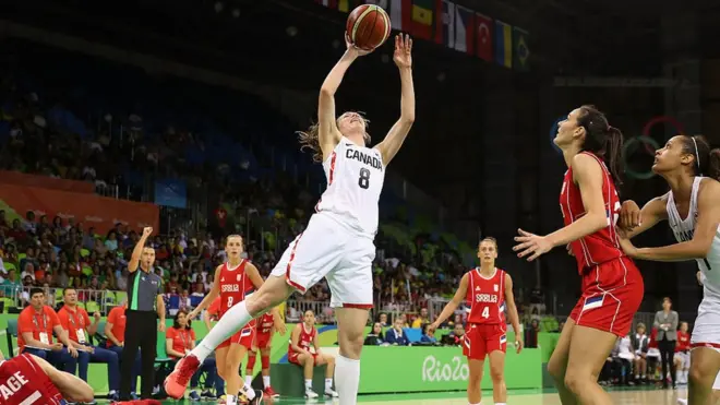 Canadian basketball veteran Kim Gaucher had to fight to bring her infant daughter to the game
