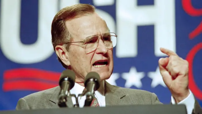 АКШнын 41-президенти Жорж Буш (улуусу)