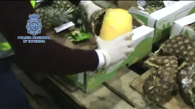 โคเคนในสับปะรด