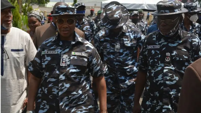 Inspector General of Police Usman Alkali for Imo state