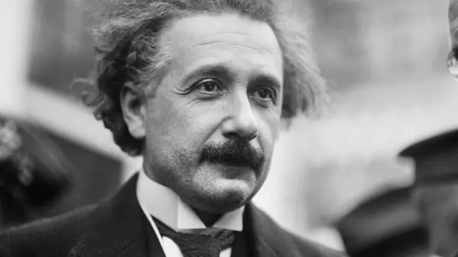 Albert Einstein.
