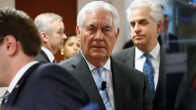 "අප උතුරු කොරියාව සමග ඕනෑම මොහොතක සාකච්ඡා කිරීමට සූදානම්" - රෙක්ස් ටිලර්සන්