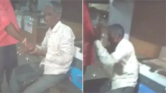 وائرل ویڈیو سے بھنور لال کی لی گئی تصویر