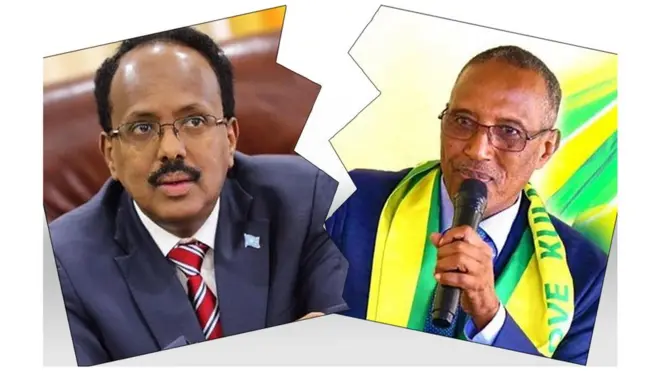 Maxamed Farmaajo iyo Muuse Biixi