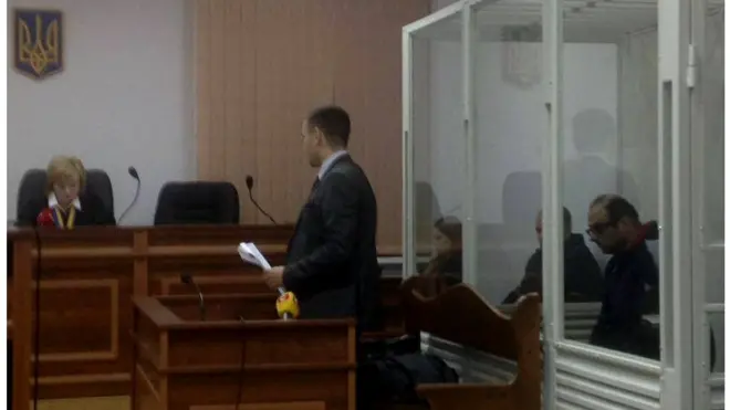 Фото с судебного заседания по делу "черных трансплантологов"