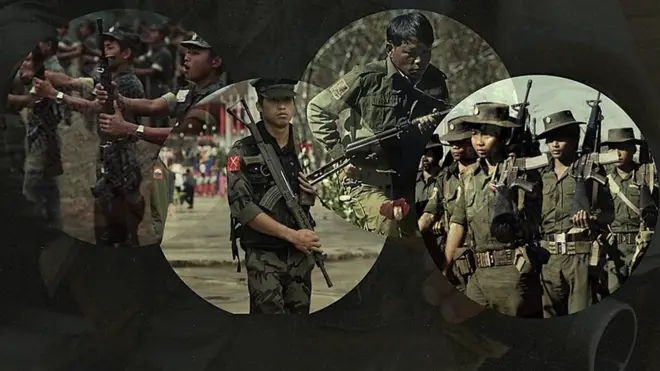 په میانمار کې حکومتي رسنیو یوه وسله واله قومي ډله د هېواد په ختیځ کې د ودانیزو چارو د ۲۵ کارګرو په وژلو تورنه کړې.