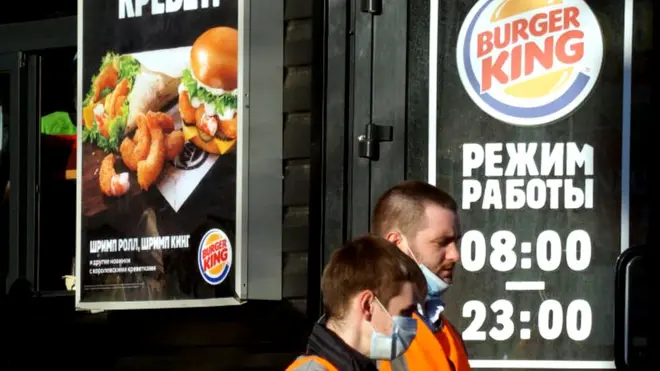 Burger King has 800 stores in Russia