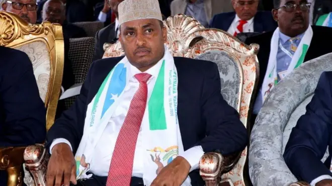 Guddoomiyaha baarlamaanka Puntland CAbdirashiid Yuusuf Jibriil