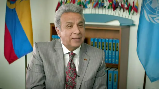 Lenín Moreno, presidente de Ecuador