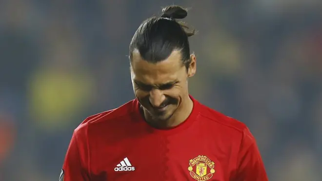 إبراهيموفيتش لم يحرز سوى هدفا واحدا في 11 مباراة