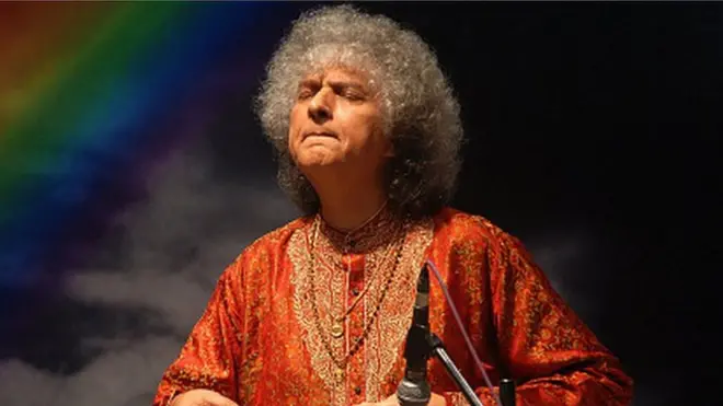 Sharma was an exponent of santoor, a dulcimer-like instrument