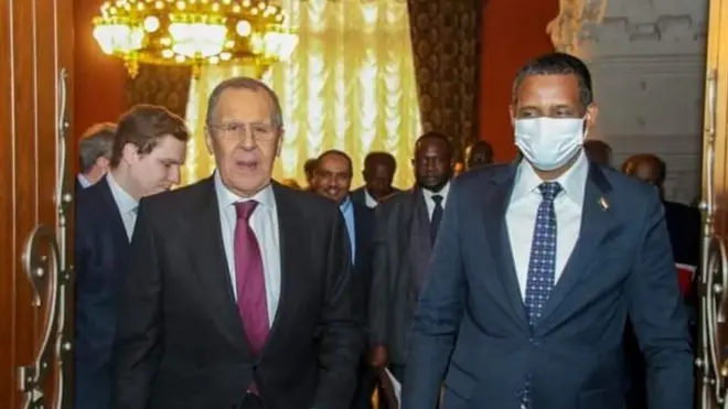 ጀነራል መሓመድ ሓምዳን ምስ ወጻኢ ጉዳያት ሩስያ