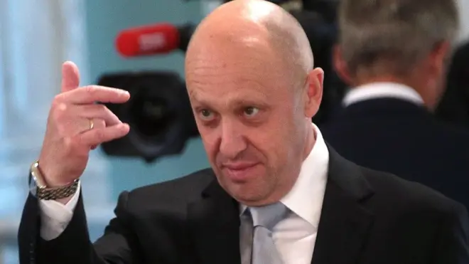 Генеральный директор ООО "Конкорд Кейтеринг" Евгений Пригожин во время встречи с представителями деловых кругов Турции и России