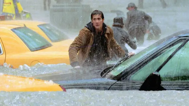 Phần sau của bộ phim Ngày Kinh Hoàng phần lớn là về Jack (do Dennis Quaid thủ vai) cố gắng tìm ra con trai anh, Sam (do Jake Gyllenhaal đóng)