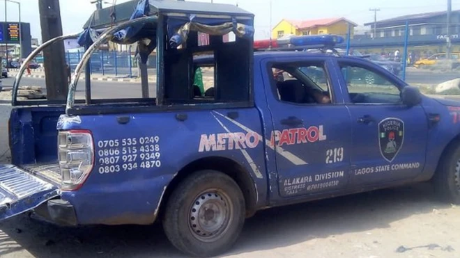 Police van for Alakara