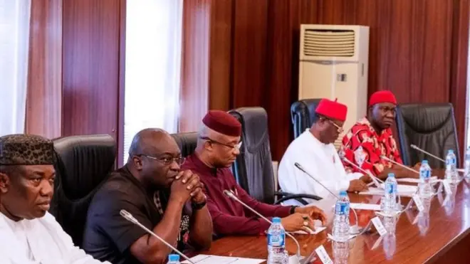 Ndị gọvanọ ọwụwa anyanwụ Naịjirịa