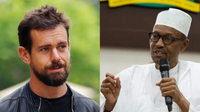 Jack Dorsey an Buhari