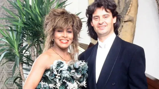 Erwin le propuso matrimonio a Tina antes de que la estrella cumpliera 50, pero ella no le contestó. Aquí durante la celebración de sus 50 años.