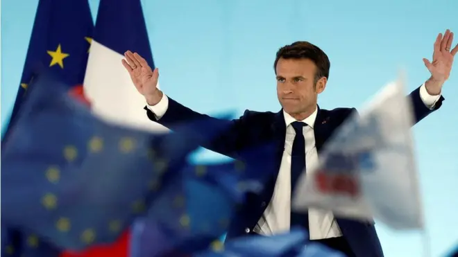 馬克龍能否連任引發關注。