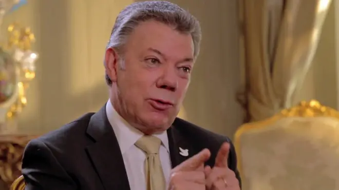 Juan Manuel Santos, presidente de Colombia