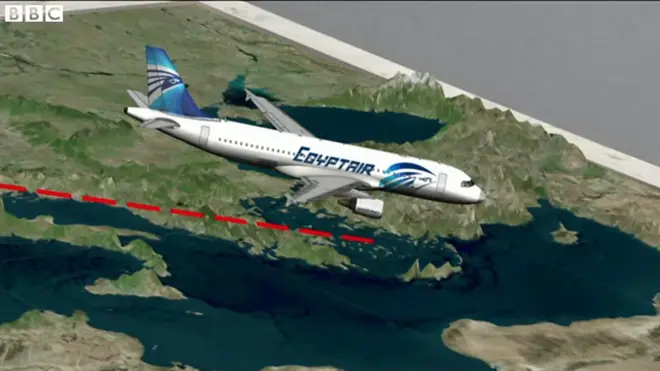 エジプト航空機、墜落か　これまでに分かったこと