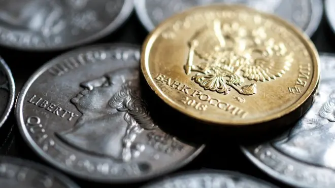 доллар и рубль