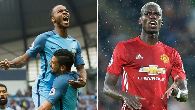 Sterling y Pogba