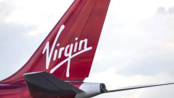 Virgin Atlantic plane