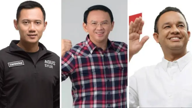 Agus, Ahok, Anies