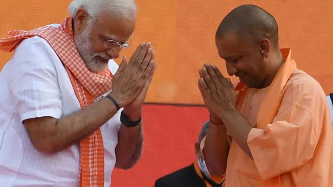 नरेंद्र मोदी और योगी आदित्यनाथ