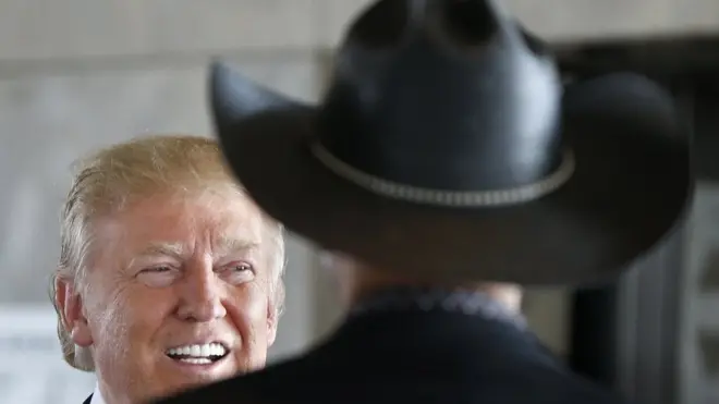 Дональд Трамп встретился с шерифом графства Милуоки Дэвидом Кларком