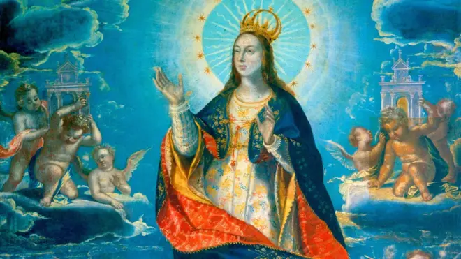 Картина мексиканського художника Бальтасара де Ечаве Ібіа 