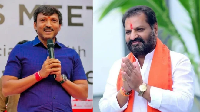 खासदार ओमराजे निंबाळकर आणि खासदार नागेश पाटील