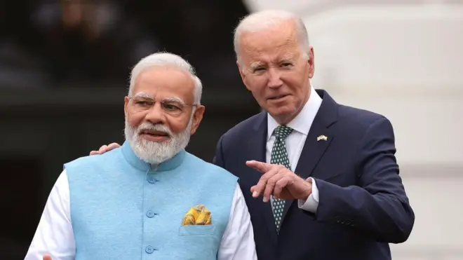 మోదీ, బైడెన్