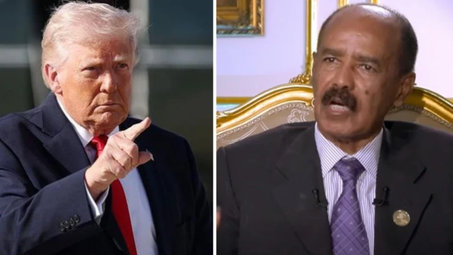  ፕረዚደንት ትራምፕን ፕረዚደንት ኢሳይያስን