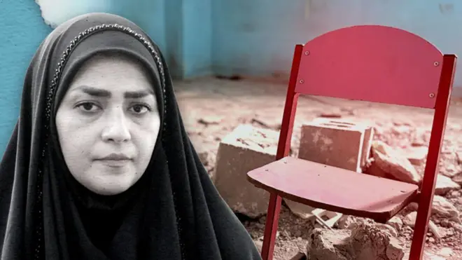 المعلمة الإيرانية أمينة نادمي