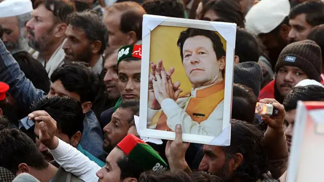 عمران خان، قید