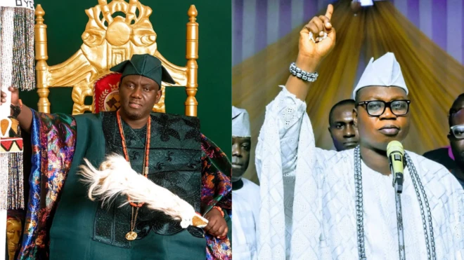 Alaafin Owoade ati Iba Gani Adams