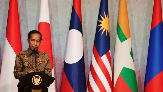 အာဆီယံအလှည့်ကျဥက္ကဋ္ဌ အင်ဒိုနီးရှားသမ္မတ 